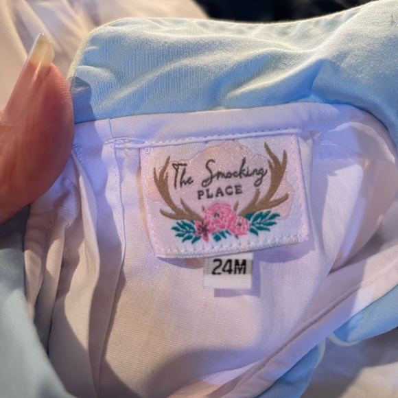 The Smocking Place ABC Matching Short Set - Picture 14 of 14